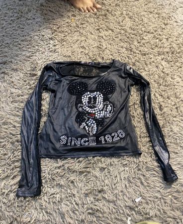 Mickey Mouse Seit 1928 Langarmoberteil