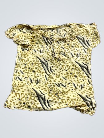 Damen Leoprint Oberteil
