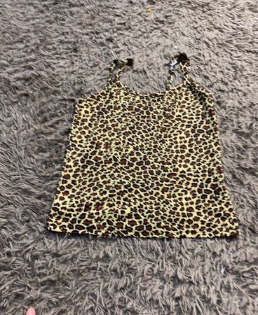 Leopardenmuster-Camisole