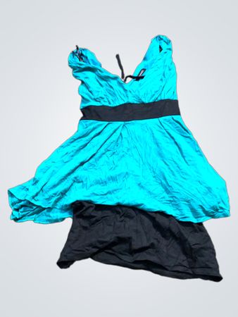DUNNES Blau und schwarzes Kleid
