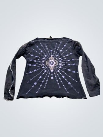 Atmosphere Langarm-Graphic-Top