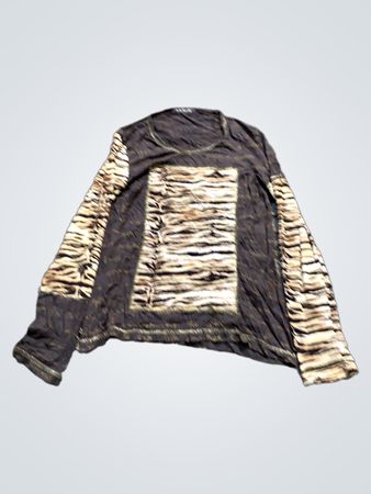 Betty Barclay Kollektion Langarm-Top mit Tigerdruck