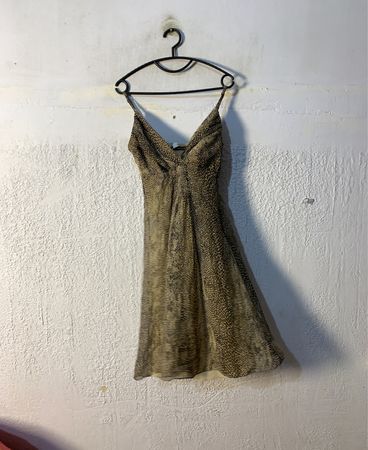 Autograph Tierdruck Slip-Kleid