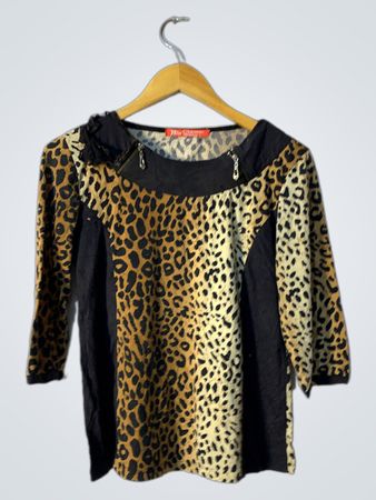 Miss Classic Leopard Print Top