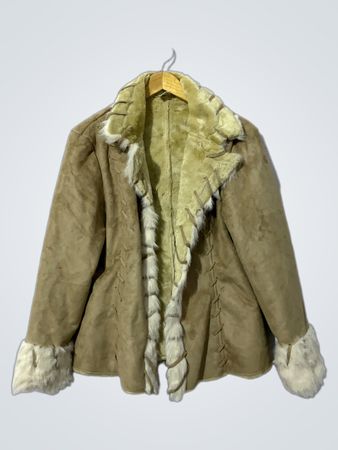 Giacca foderata in shearling
