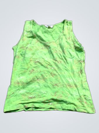 TCM Grün Blumenmuster Tanktop