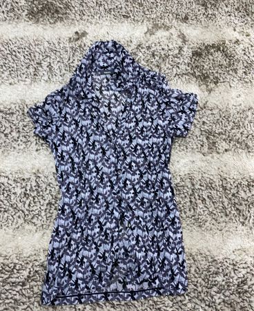 Gemustertes Button-Up Hemd