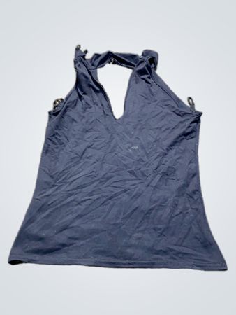 Navyblaues Haltertop