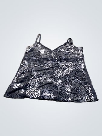 BIAGGINI Damen Schwarzes Spitzen-Cami-Top