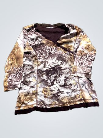 Damen Langarmshirt mit Druck