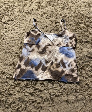 Abstraktes Druck-Camisole