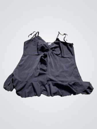 KRIFFY Black Ruffle Camisole