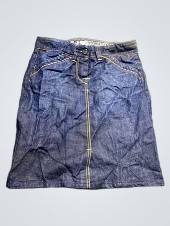 Blauer Jeansrock