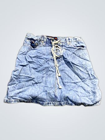 Limited Jeans Abgetragen Überall Denimsrock