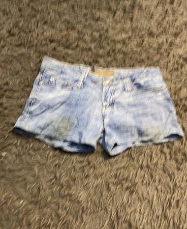 Blue Denim Shorts