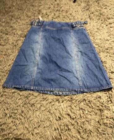 Jeansrock mit Gürtelschlaufen