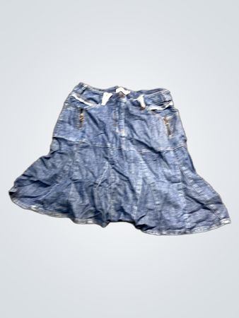 Blauer Denim-Rock