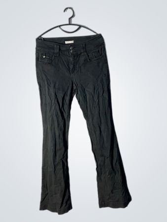 Promod Schwarze Bootcut-Jeans