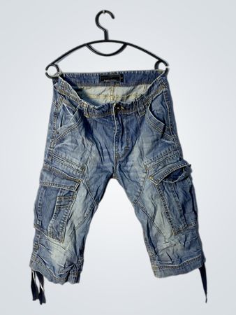 Angelo Litrico Cargo Denim Shorts
