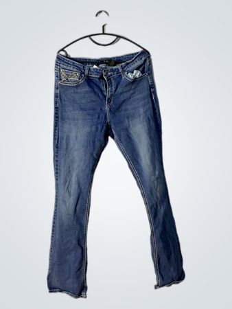 Love x Indigo Damen Flare Jeans
