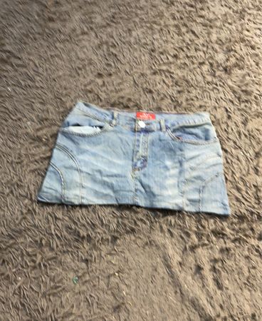 AU WOMAN Denim Minirock