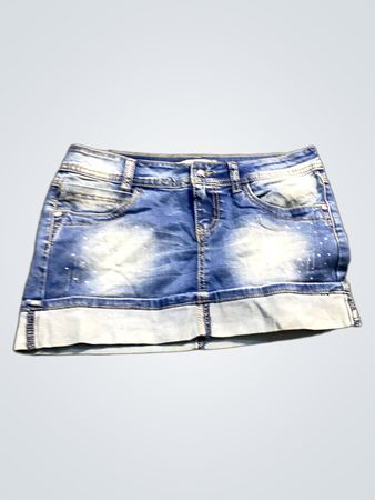 Miss Bon Bon Jeans Denim Minirock