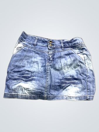 Nur Jeans-Denim-Rock