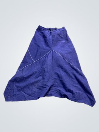 Blauer A-Linien-Rock