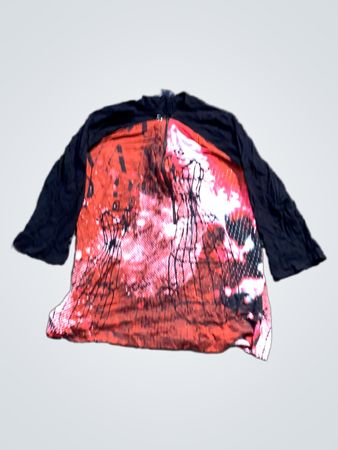 Langarm Grafik T-Shirt