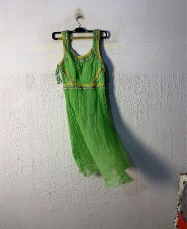 Grünes Kleid