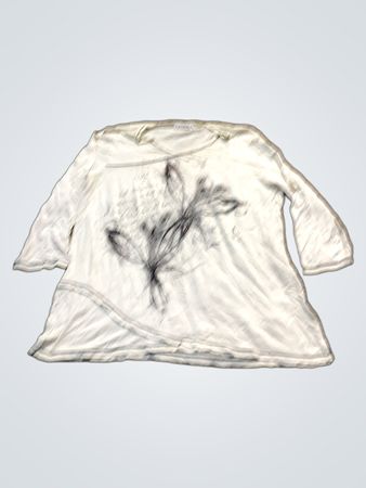 KAYANÉ PARIS White Floral Print T-Shirt