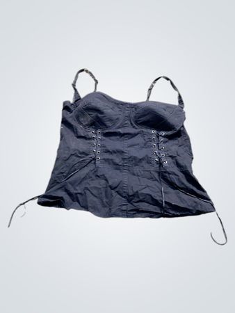 Revolution Black Corset Top