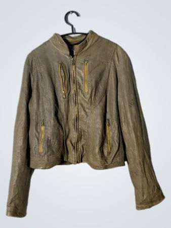 DKNY Leder Motorradjacke