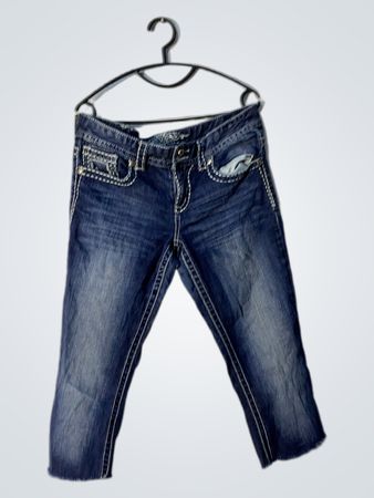 Maurices Damen verzierten Capri-Jeans
