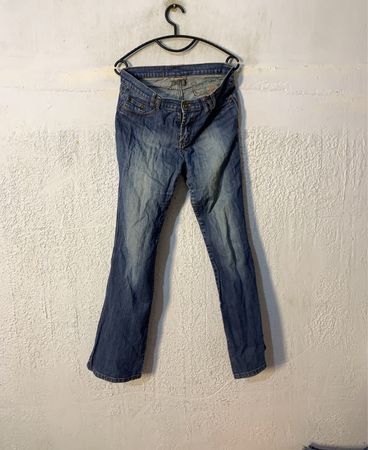 Tristan & Iseult Damen Blaue Denim-Jeans