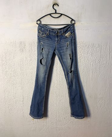 Amethyst Damen Bootcut-Jeans Größe 9