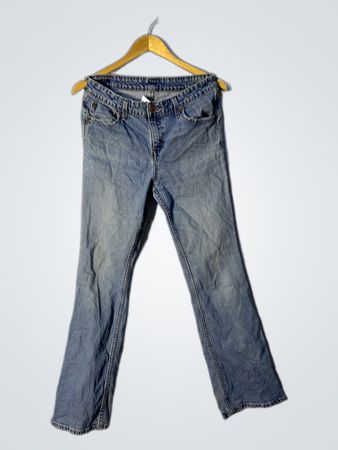 Blaue Jeans aus Denim