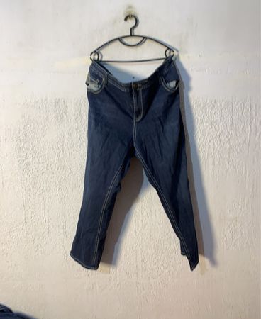 Lane Bryant Damen Blaue Denim-Jeans