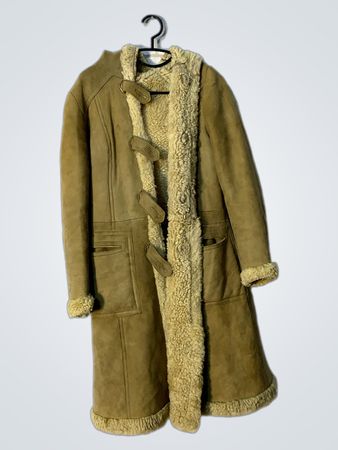 Shearling Lined Duffle Coat