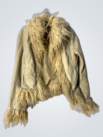 Urban Outfitters Faux Fur Trimmed Jacket