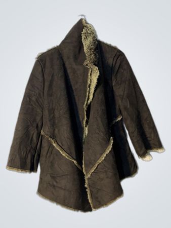 Veste doublée en fausse fourrure Sfera Brown