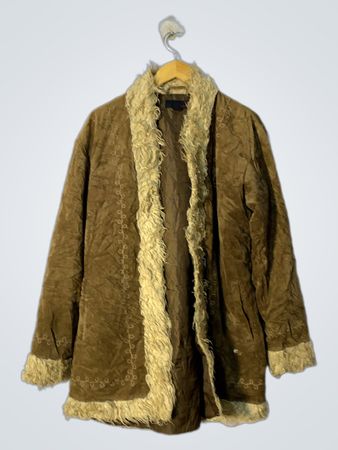 Veste doublée en fourrure urbaine