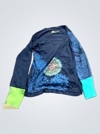 Desigual Langarm Grafik T-Shirt