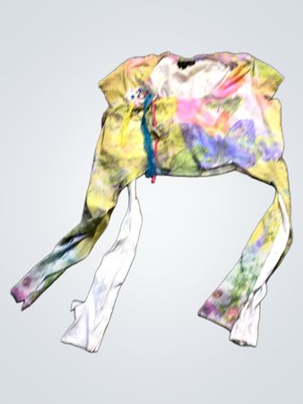 101 IDEES FREE STYLE FOR YOU Tie-Dye Crop Top