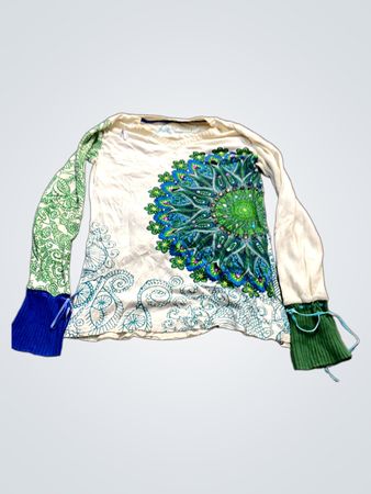 Langarmshirt mit Mandala-Design