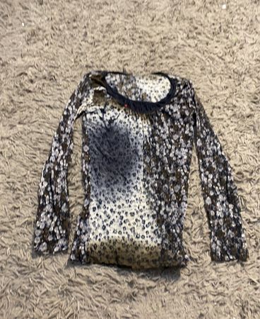 Langarmshirt mit Blumenmuster