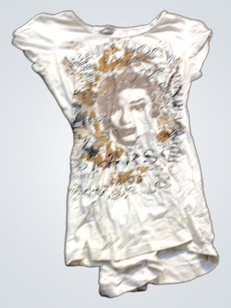 UPFASHION Weißes Grafik T-Shirt