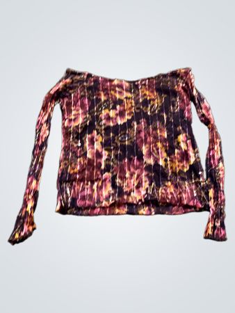 Angelique "Made in Greece" Floral Print Langarmoberteil
