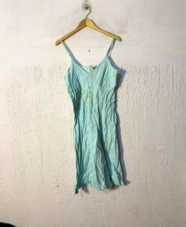Pepa & Eliza blaues Slipkleid