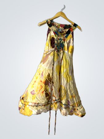 Desigual Floral Print Ärmelloses Kleid